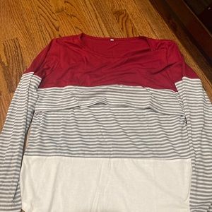 Breastfeeding long sleeve top